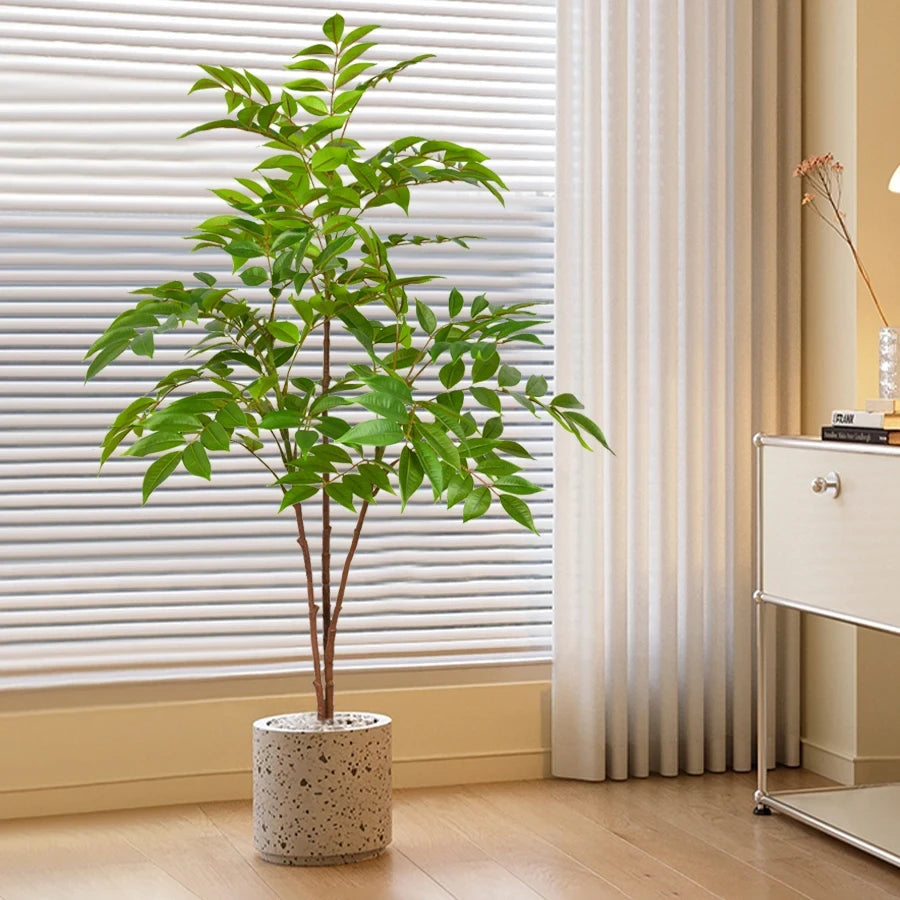 Artificial Tropical Ficus Branch